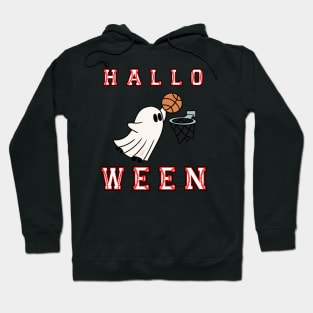 Basketball Ghost Halloween Hoodie